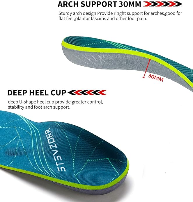 Orthopedic Arch Support Insoles – Pain Relief & Cushioning